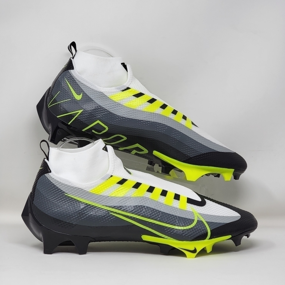 Nike Vapor Edge Pro 360 Black/Volt-White Smoke Grey DQ3670-071 Men Size 12 New
